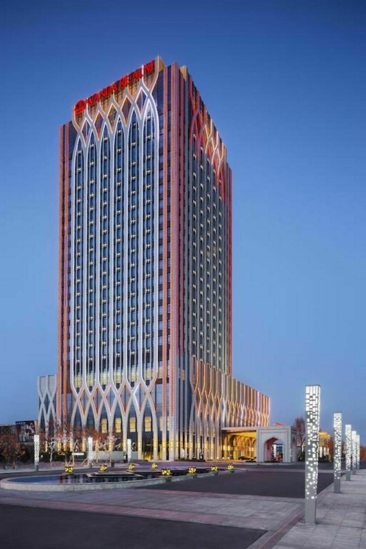 ホテル Wanda Realm 銀川市 エクステリア 写真